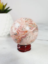 Load image into Gallery viewer, Argentinian Rhodochrosite Sphere
