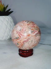Load image into Gallery viewer, Argentinian Rhodochrosite Sphere

