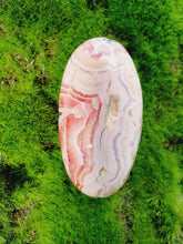 Load image into Gallery viewer, Argentinian Rhodochrosite Palm Stone
