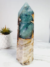 Load image into Gallery viewer, Super Unique Rainbow Fluorite Tower
