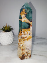 Load image into Gallery viewer, Super Unique Rainbow Fluorite Tower
