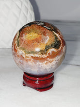 Load image into Gallery viewer, Ocean Jasper Sphere
