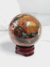 Load image into Gallery viewer, Ocean Jasper Sphere
