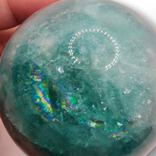 Load image into Gallery viewer, Rainbow Fluorite Sphere 353
