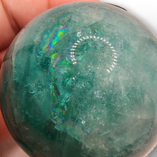 Load image into Gallery viewer, Rainbow Fluorite Sphere 353
