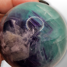 Load image into Gallery viewer, Rainbow Fluorite Sphere 353
