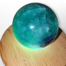 Load image into Gallery viewer, Rainbow Fluorite Sphere 353
