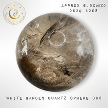 Load image into Gallery viewer, White Garden Quartz Sphere AAA Quality (#360)
