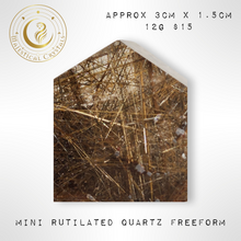Load image into Gallery viewer, Mini Rutilated Quartz Freeform
